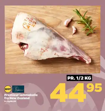 Netto Premieur lammekølle fra New Zealand tilbud