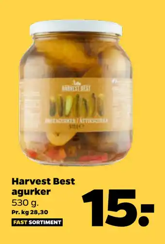 Netto Harvest Best agurker tilbud