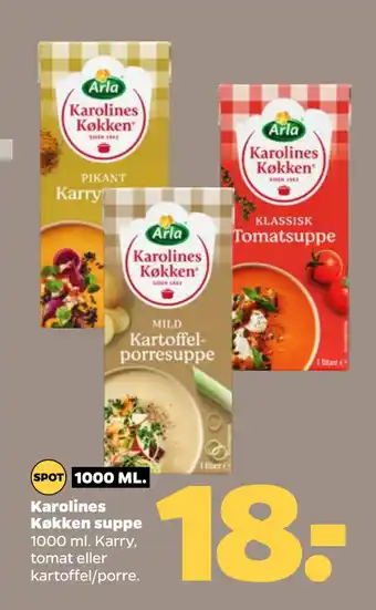 Netto Karolines Køkken suppe tilbud
