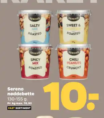 Netto Sereno nøddebøtte tilbud