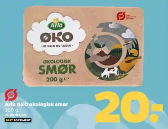 Netto Arla ØKO økologisk smør tilbud