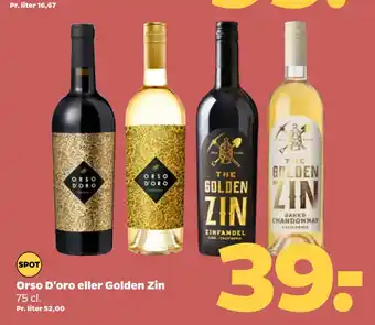 Netto Orso D'oro eller Golden Zin tilbud