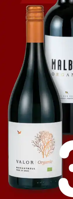 REMA 1000 Valor Monastrell organic Spansk økologisk rødvin 75 cl tilbud