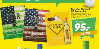 Bilka Star eller Diamond Hill Bag-in-Box tilbud