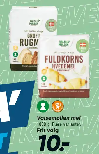 Bilka Valsemøllen mel tilbud