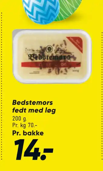 Bilka Bedstemors fedt med løg tilbud