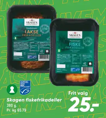 Bilka Skagen fiskefrikadeller tilbud
