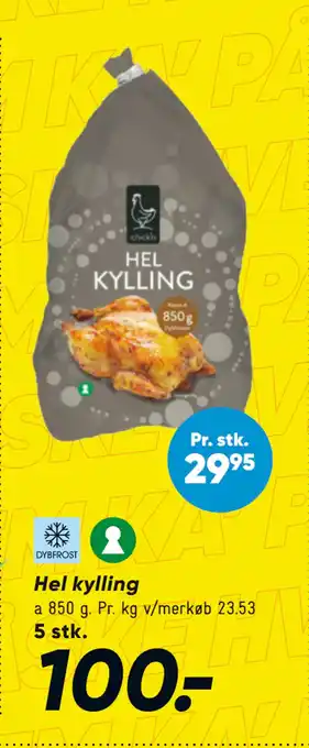 Bilka Hel kylling tilbud