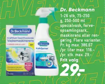 Bilka Dr. Beckmann tilbud