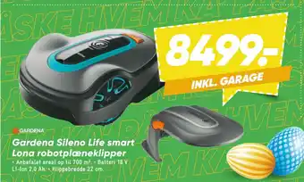 Bilka Gardena Sileno Life smart Lona robotplæneklipper tilbud