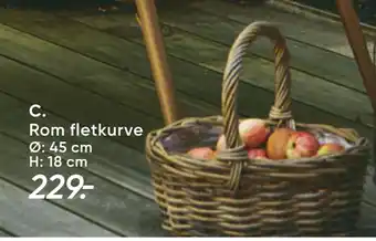 Bilka Rom fletkurve med hank tilbud