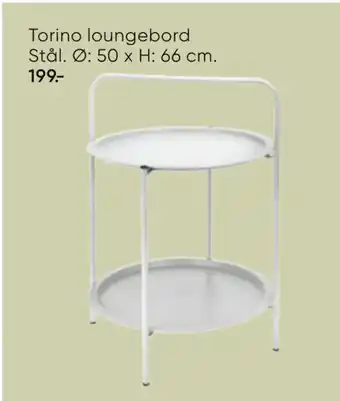 Bilka Torino loungebord tilbud