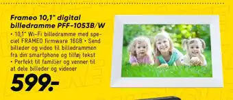 Bilka Frameo 10,1 digital billedramme PFF-1053B/W tilbud