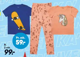 Bilka T-shirt eller leggings tilbud