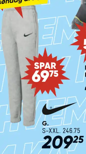 Bilka Nike sweatbukser tilbud