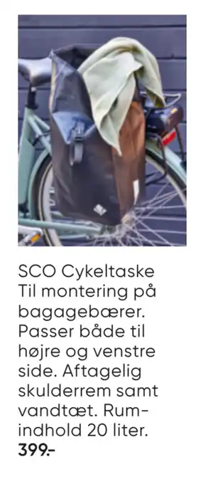 Bilka SCO Cykeltaske tilbud