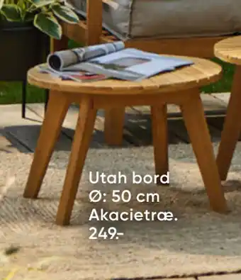 Bilka Utah bord tilbud