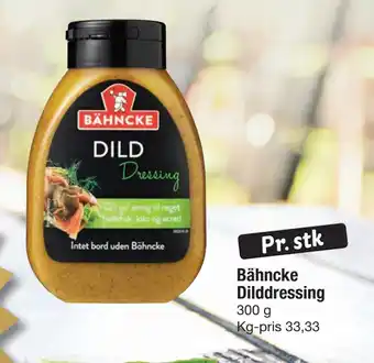 Bähncke Dilddressing