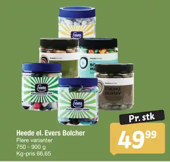 Fakta Tyskland Heede el. Evers Bolcher tilbud