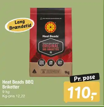 Fakta Tyskland Heat Beads BBQ Briketter tilbud