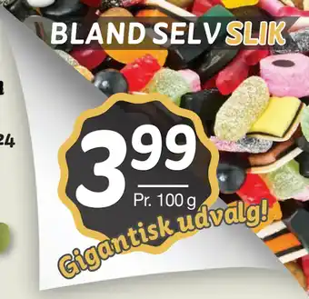 BLAND SELV SLIK