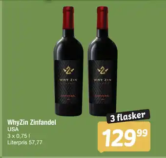 Fakta Tyskland WhyZin Zinfandel tilbud