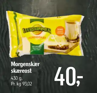 Føtex Morgenskær skæreost tilbud