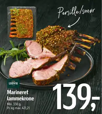 Føtex Marineret lammekrone tilbud