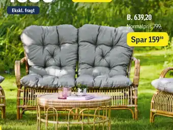 Føtex Suma loungesofa tilbud