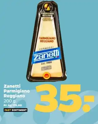 Netto Zanetti Parmigiano Reggiano tilbud