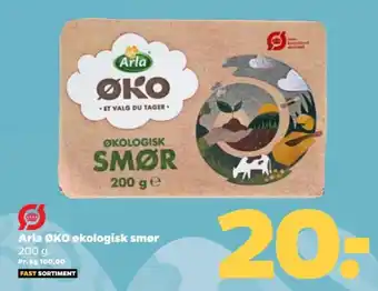 Netto Arla ØKO økologisk smør tilbud