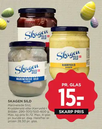 MENY SKAGEN SILD tilbud