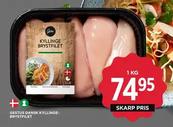 MENY GESTUS DANSK KYLLINGE BRYSTFILET tilbud