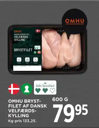 MENY OMHU BRYSTFILET AF DANSK VELFÆRDSKYLLING tilbud