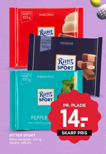 MENY RITTER SPORT tilbud