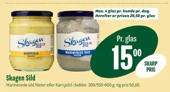 Min Købmand Skagen Sild tilbud