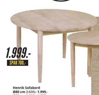 My Home Henrik Sofabord tilbud