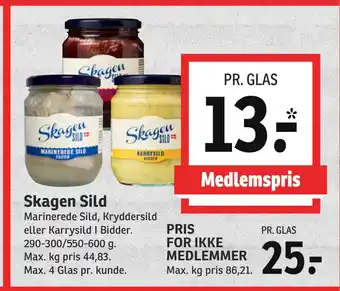 SPAR Skagen Sild tilbud