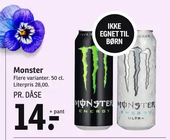 SPAR Monster tilbud