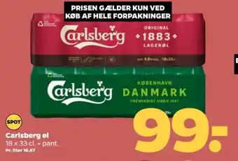 Netto Carlsberg øl tilbud