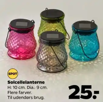 Netto Solcellelanterne tilbud