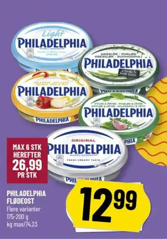 Løvbjerg PHILADELPHIA FLØDEOST tilbud