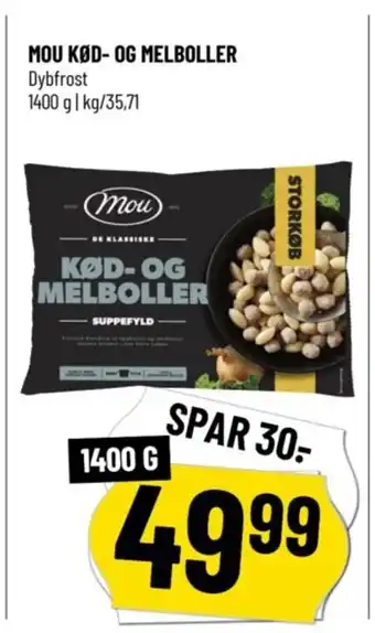 Løvbjerg MOU KØD- OG MELBOLLER tilbud