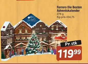 Fakta Tyskland Ferrero Die Besten Adventskalender tilbud
