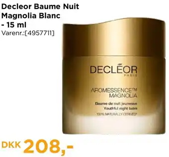 Decleor Baume Nuit Magnolia Blanc - 15 ml