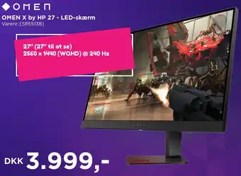 Omen X By HP 27 - LED-Skærm