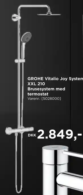 GROHE Vitalio Joy Syster XXL 210