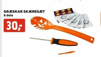 Græskar skæresæt