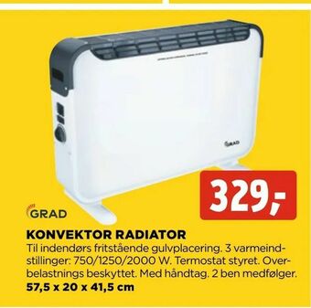 jem & fix Konvektor radiator tilbud