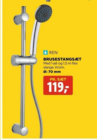 jem & fix Brusestangsæt tilbud